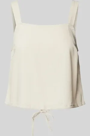 VERO MODA Cropped Trägertop mit Strukturmuster Modell 