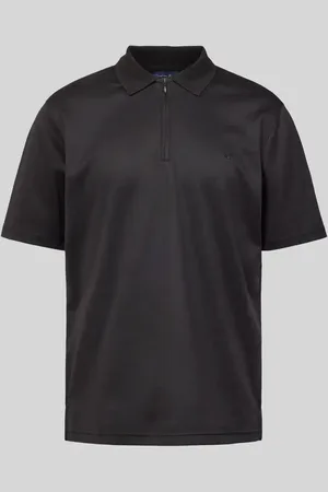 Christian Berg Regular Fit Poloshirt mit Logo-Stitching in , Größe M