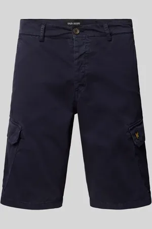 Lyle & Scott Regular FIt Cargoshorts mit Logo-Stitching Modell 