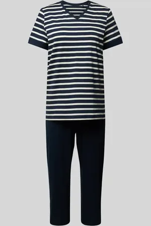 Schiesser Pyjama mit Streifenmuster in , Größe 38