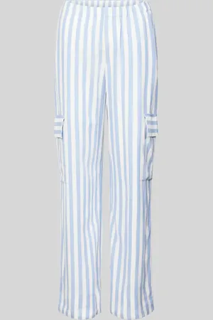 TOM TAILOR Regular Fit Leinenhose mit Cargotaschen in , Größe XS