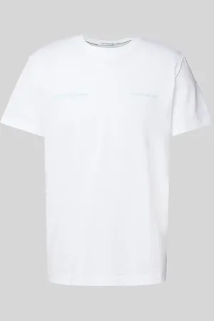 Calvin Klein T-Shirt mit Label-Print in , Größe M