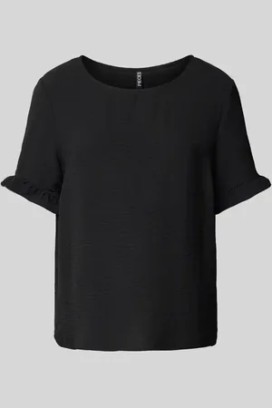 Pieces® T-Shirt mit Strukturmuster Modell 