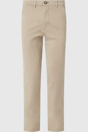 SELECTED Slim Fit Chino in unifarbenem Design Modell 