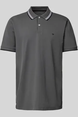 Fynch-Hatton Regular Fit Poloshirt mit Kontraststreifen in , Größe S