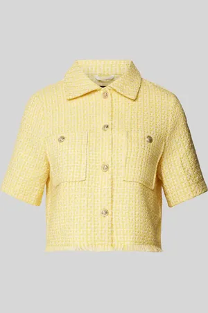 Oui Blazer in Bouclé-Optik in , Größe 40