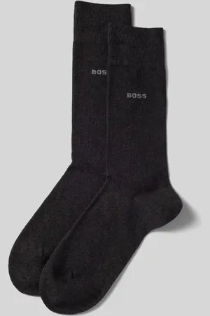 HUGO BOSS Socken mit Label-Print im 2er-Pack in , Größe 39-42