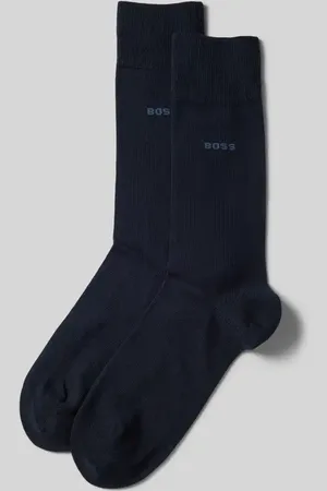 HUGO BOSS Socken mit Label-Print im 2er-Pack in , Größe 39-42