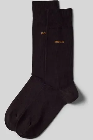HUGO BOSS Socken mit Label-Print im 2er-Pack in , Größe 39-42