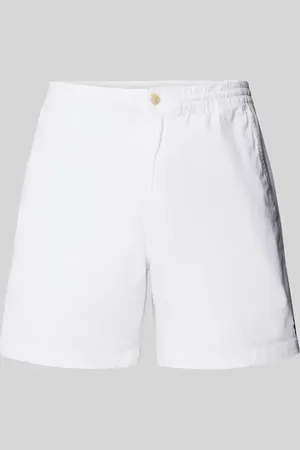 Ralph Lauren Regular Fit Shorts mit Logo-Stitching Modell 