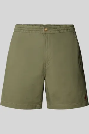 Ralph Lauren Regular Fit Shorts mit Logo-Stitching Modell 