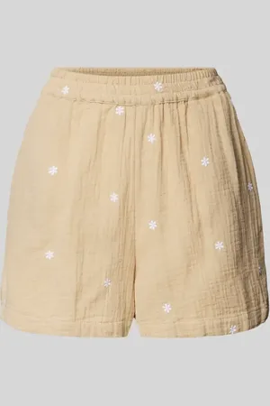 Pieces® High Waist Shorts mit elastischem Bund Modell 