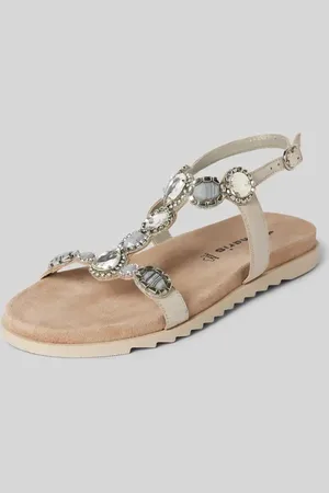 Tamaris Sandalette mit Ziersteinbesatz in , Größe 37