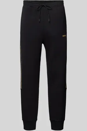 HUGO BOSS Tapered Fit Sweatpants mit Label-Detail Modell 