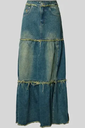 The Ragged Priest Jeansrock im Destroyed-Look Modell 