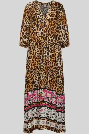 Emily van den Bergh Maxikleid mit Allover-Muster in , Größe 36