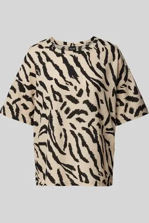 Pieces® T-Shirt mit Strukturmuster Modell 