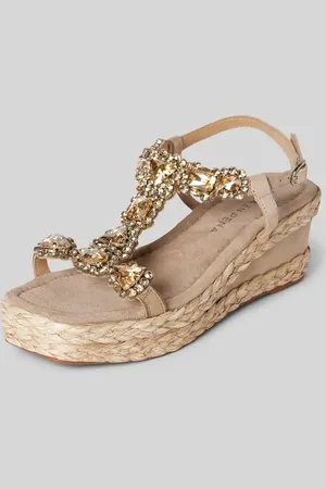 Alma en Pena Sandalette mit Ziersteinbesatz in , Größe 37