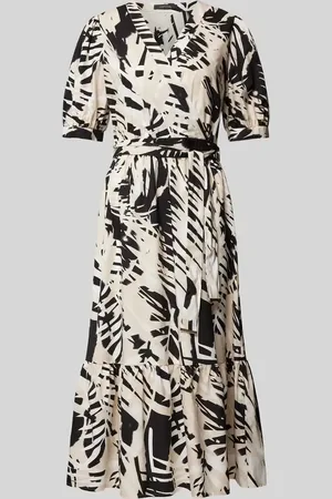 Comma, Midikleid mit Allover-Muster in , Größe 38