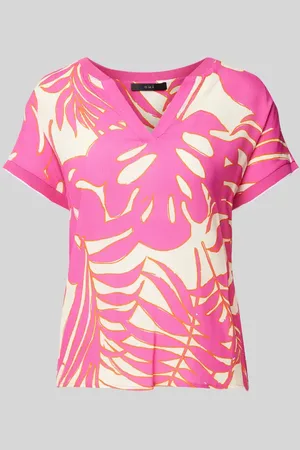 Oui Bluse mit V-Ausschnitt in , Größe 36