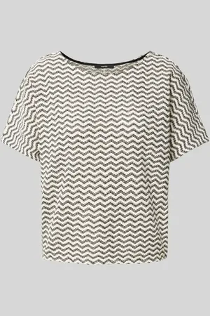 Someday T-Shirt mit Strukturmuster in , Größe M