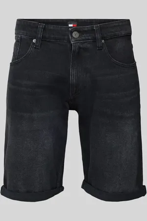Tommy Hilfiger Slim Fit Jeansshorts mit Label-Stitching Modell 