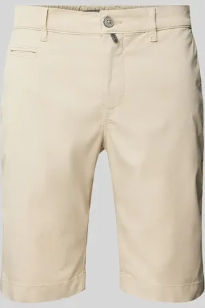 Pierre Cardin Bermudas in unifarbenem Design in , Größe 38