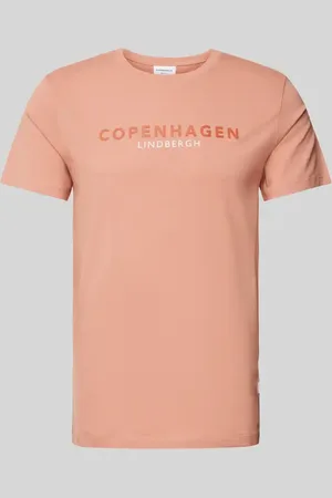 Lindbergh T-Shirt mit Label-Print Modell 