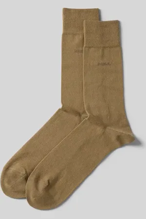 HUGO BOSS Socken mit Label-Print im 2er-Pack in , Größe 39-42