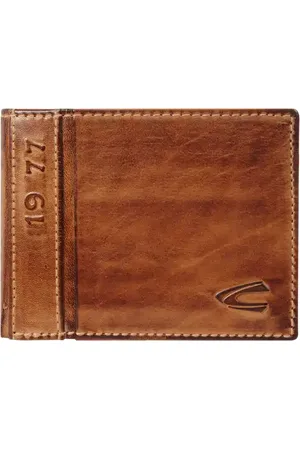 Camel Active Portemonnaie aus Leder im Retro-Look in , Größe 1
