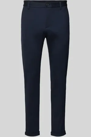 Lindbergh Slim Fit Stoffhose mit verkürztem Schnitt in , Größe S