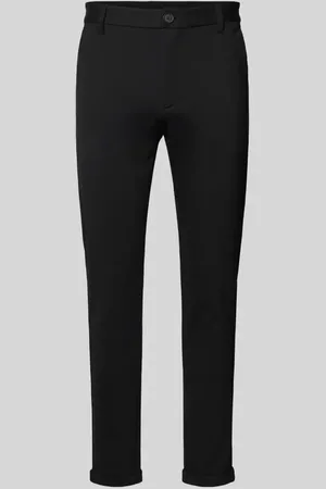 Lindbergh Slim Fit Stoffhose mit verkürztem Schnitt in , Größe S