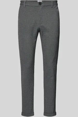 Lindbergh Slim Fit Stoffhose mit verkürztem Schnitt in , Größe S
