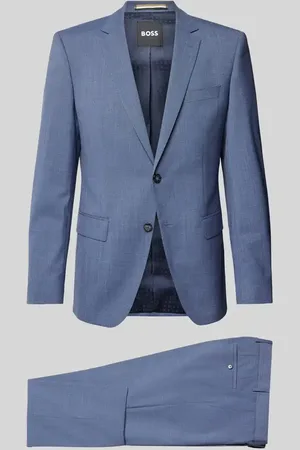 HUGO BOSS Anzug mit Strukturmuster in , Größe 52