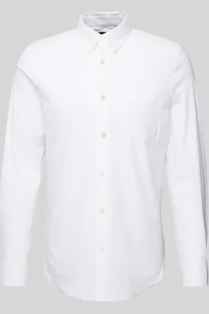 Guess Regular Fit Freizeithemd mit Kentkragen Modell 