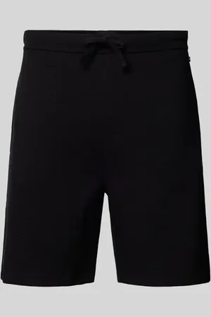 HUGO BOSS Regular Fit Sweatshorts mit Strukturmuster in , Größe L