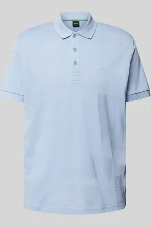 HUGO BOSS Poloshirt mit Label-Print in , Größe M