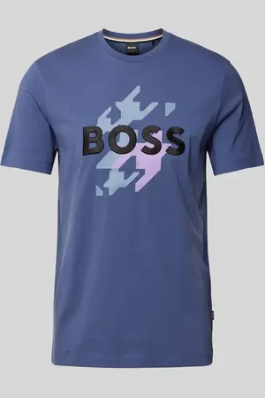 HUGO BOSS T-Shirt mit Label-Print Modell 