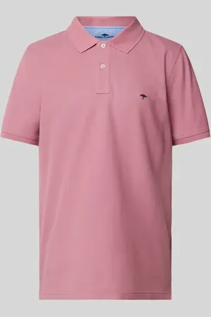 Fynch-Hatton Regular Fit Poloshirt mit Label-Stitching in , Größe L