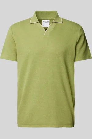 SELECTED Regular Fit Poloshirt mit Reverskragen Modell 