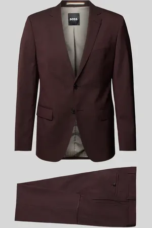 HUGO BOSS Anzug mit Strukturmuster in , Größe 26