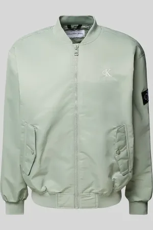 Calvin Klein Bomberjacke mit Label-Stitching in , Größe M
