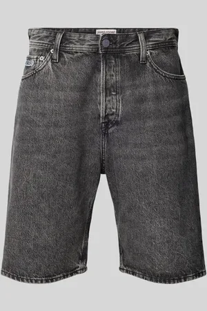 JACK & JONES Baggy Fit Jeansshorts mit Label-Stitching Modell 