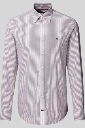 Tommy Hilfiger Slim Fit Business-Hemd mit Button-Down-Kragen Modell 