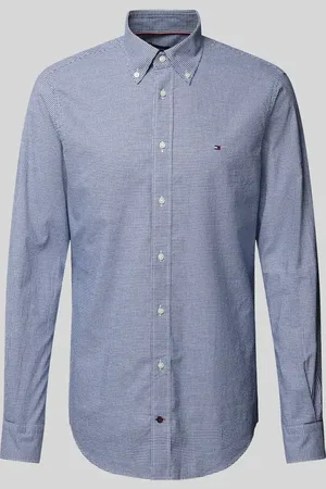 Tommy Hilfiger Slim Fit Business-Hemd mit Button-Down-Kragen Modell 