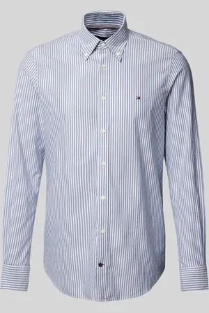 Tommy Hilfiger Slim Fit Business-Hemd mit Button-Down-Kragen Modell 
