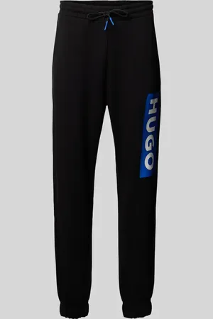 Hugo Blue Regular Fit Sweatpants mit Label-Print Modell 
