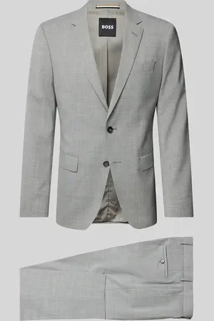 HUGO BOSS Anzug mit Strukturmuster in , Größe 52