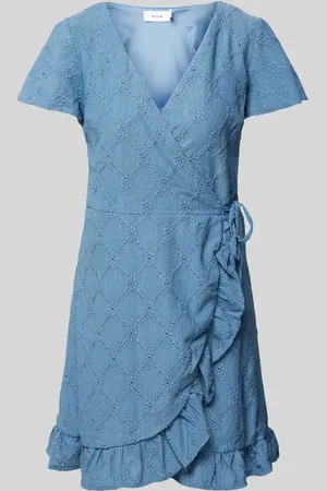 VILA Minikleid mit Strukturmuster Modell 