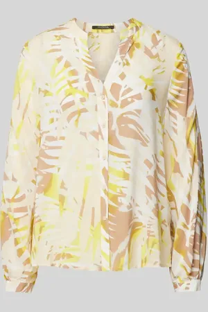 Comma, Bluse mit Tunikakragen in , Größe 34